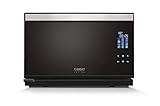 Caso 3066 Steam Chef - Kombigerät Dampfbackofen, freistehend, 11 Funktionen, 40°C - 220 °C, 25L Edelstahl Garraum, Wassertank 1,2L, inkl. 2 Backb