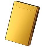 HQAA Zigarettenbox 20 Sticks Zigarettenetui Für Männer Für Männer Aluminium-zigarettenkoffer Robust Und Langlebig Tragbare Zigarettenpackung(Size:8.9 * 5.7 * 2.4CM)