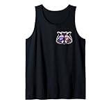 Waschbär - Patriotische Tiere 4. Juli USA Waschbär Tank Top