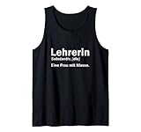 Lehrerin Eine Frau Mit Klasse Definition Tank Top