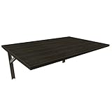 80x40 | Wandklapptisch Klapptisch Wandtisch Küchentisch Schreibtisch Kindertisch | WENGE