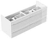 emotion Unterschrank für Subway 2.0 130 cm B Weiss Hochg