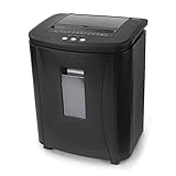 Hama Premium AutoM120 Aktenvernichter mit Mikroschleifer, 60 dB, 22,5 cm, Schw
