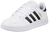 adidas Damen Breaknet Sneaker, Ftwwht Cblack Silvmt, 39 1/3 EU