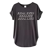 GFGHH Damen T-Shirt Retro Muster Basic Shirt Kurzarm Oberteile Tee Rundhals Ausschnitt Tshirt Sommershirts Casual Loose Fit Sweatshirt Damenshirt Hemdbluse Top