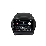 MGYQ Android 9.0 Autoradio Stereo-Head Unit 9 Zoll Touchscreen Mit Rückfahrkamera GPS Navigation Unterstützung Bluetooth 1080P Video MP5 Player Für Hyundai IX35 2009-2015,M150 2g+32g