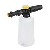 yason 75.0ML Auto Seifenschaumgenerator Hochdruckscheibe Einstellbare Sprühdüse Lanze Fit für Karcher K2 K3 K4 K5 K6 K7 Auto Zubehör (Color : White)