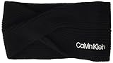 Calvin Klein Damen Essential Knit Headband Hut, Ck Schwarz, Einheitsgröß