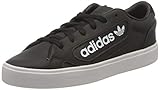 adidas Damen Sleek W Sneaker, Core Black/Crystal White/FTWR White, 40 EU