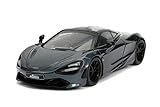 Jada Toys 253203036 Fast & Furious Shaw's McLaren 720S, Auto, Tuning-Modell im Maßstab 1:24, mit Spoiler, zu öffnende Flügeltüren, Motorhaube und Kofferraum, Freilauf, g