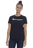 Champion T-Shirt Damen 113223 F20 BS501 NNY Dunkelblau, Größe:M