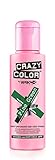 Crazy Color Semi-Permanent Hair Color Dye pine green 46 - 100 ml, 1er pack (1 x 115 g)