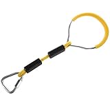 Gfhrisyty Robuste Gymnastikringe für Kinder, Trapezstange, Klimmzugstange, für Kinder, Jungen, Mädchen, Gelb