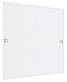 Windhager Insektenschutz Spannrahmen Fliegengitter Alurahmen für Fenster Ultra Flat, 120 x 150 cm, weiß, 03970