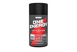 Weider NEU! One Energy Koffein Kapseln hochdosiert mit Premium Komplex aus Pflanzenextrakten, Pre Workout Wachmacher und Gaming Booster, Nootropika, 60 Kap