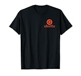 Ubuntu Linux lover T-Shirt mit Logo OpenSource Os Tee T-S