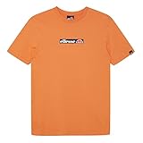 ellesse Herren Maleli Tee T-Shirt, Orange, S