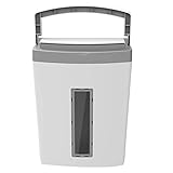 SCDFDJ Professional Grade High Security 14-Blatt-Micro-Cut Papier/CD und Kreditkarte/Bürobedarf Hacker Shredder, 20L Büro Haushaltselek