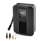 KKMOL Elektrische Luftpumpe 5000mAh  150 PSI Digital Tire Inflator with Pressure Gaugeair Electric Air PumpsTire Compressor Portable für Auto Fahrrad Motorrad B