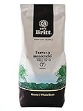 Café Britt® - Costa Rican Tarrazu Montecielo (2 Lbs) (1-Pack) - Whole Bean, Arabica Coffee, Kosher, Gluten Free, 100% Gourmet & Medium Dark R
