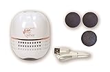 BEST DIRECT Vacu Smooth Original aus Dem TV-Werbung Fußpediküre Kallus Hornhautentferner Professionell 2-Gang-Maschine mit Polierkopf Klein Handlich und Leicht für Nagelhaut und Harte Haut mit USB