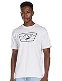 Vans Herren Full Patch T-Shirt, Weiß (White/Black), M