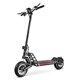 Elektroroller, Faltbarer E-Scooter mit 1000W Motor, Maximale Geschwindigkeit 40km/h, 10' Reifen, LCD-Anzeige 13 Ah Lithium-Batterie mit Hoher Kap