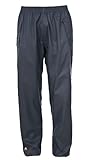 Trespass Qikpac Pant, Flint, L, Kompakt Zusammenrollbare Wasserdichte Regenhose mit 3 Taschenöffnungen für Damen und Herren / Unisex, Large, G