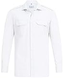 GREIFF Herren Pilothemd Corporate WEAR 6730 Basic Regular Fit - Weiß - Gr. 41/42