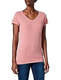 G-STAR RAW Womens Eyben Slim V-Neck T-Shirt, Pink (Dusty Rose gd B059-C679), L