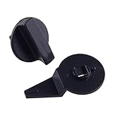 ciciTree Warndreieck Abdeckung Drehknopf Halterung Clip Fit Für VW Touran Bora Golf Jetta Audi A5 Q7-Schw