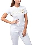 Versace Jeans Couture T-Shirt für Damen, weiß, M