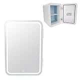 Nunafey Autokühlschrank, tragbarer professioneller Mini-Make-up-Kühlschrank, Konstanttemperatursystem für Protect Cosmetics Home Save The C