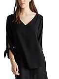 ESPRIT Collection Damen 990EO1F305 Bluse, 001/BLACK, 40