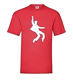 Elvis Dance Männer T-Shirt Rot M - shirt84