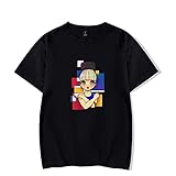 CAFINI Katy Perry T-Shirt, Street Fashion Top für Damen und Herren, lässiger und Bequemer Singer Print Kurzarm Pullover (2XS-4XL)