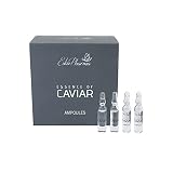 Eskapharma Kaviar Essenz Ampullen Gesichtsserum für einen helleren und frischeren Look für Frauen und Männer (7X2ml)