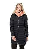 Jack Wolfskin Leichter, elastischer und winddichter Daunenmantel, black, M