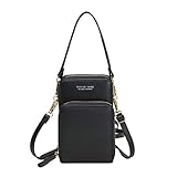 Zoloyo Frauen Crossbody Handytasche, Handy Geldbörse, Touch-Screen RFID-blockierende Handy Geldbörse Handy Crossbody Umhängetasche Tasche für Frauen M