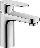 hansgrohe Waschtischarmatur Vernis Blend, Wasserhahn Bad mit Auslauf Höhe 70 mm, Badarmatur wassersparend, C