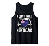 Neuseelands Flagge I Urlaub in Neuseeland Tank Top