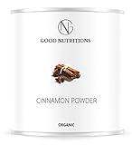 Ceylon Zimtpulver – Bio Zimt gemahlen | bio organic| dried cinnamon| good-superfood von good-nutritions| Zimt |ohne zusatzstoffe + viele Inhaltsstoffe| 100g