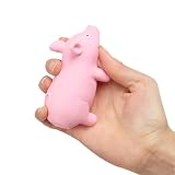 MAIGOIN Rosa Schweinchen Squeeze Spielzeug Stress Relief Sensory Squeeze Weiche Zappel Spielzeug Squishy Ball Für Kinder Antistress Squishy Toy