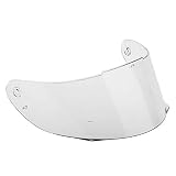 Homyl Universal Helmvisier Ersatzvisier Integralhelm-Visier für Motorrad-Helm - Beschlag