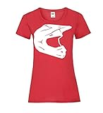 Endurohelm Frauen Lady-Fit T-Shirt Rot L - shirt84