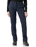 Jack Wolfskin Damen JWP WINTER PANTS W elastische Softshellhose, Night Blue, L