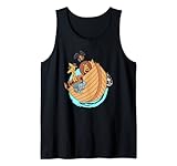 Tier Geschichte, Bibel Arche Noah, Glaube und Religion Tank Top
