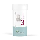 PFLÜGER Schüßler Salze Nr. 3 Ferrum phosphoricum D12 - 400 Tabletten - Das Salz des Immunsystems, der Energie und Abwehrkraft - g