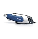 Steinel Heißluftpistole HL Stick, 350 W Heißluftfön, 400°-500°C, LED-Arbeitslicht, Standfläche, Basteln und Modellb