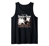 Attack on Titan Season 4 Englisch und Kanji Logo Tank Top